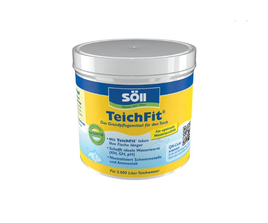 Söll TeichFit/PondEssential - pro stabilizaci jezírka (500g na 5m3) - Péče o vodu, údržba jezírek Úprava hodnot vody