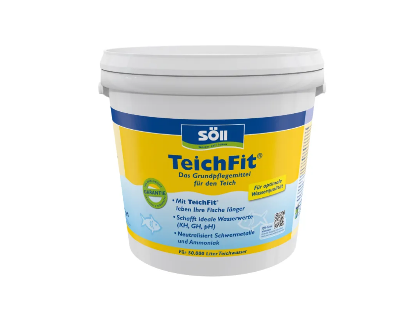 Söll TeichFit/PondEssential - pro stabilizaci jezírka (5kg na 50m3) - Péče o vodu, údržba jezírek Úprava hodnot vody