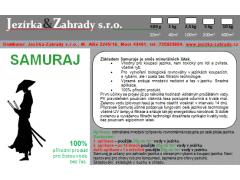 Samuraj - bakterie na řasu a biologickou rovnováhu (500g na 20m3)