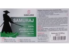 Samuraj - bakterie na řasu a biologickou rovnováhu (500g na 20m3)