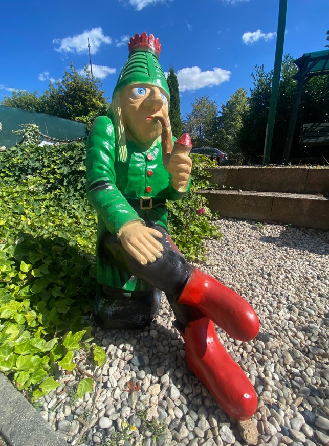 Vodník sedící maxi (keramika) - Zahradní a vodní doplňky, dekorace Dekorace