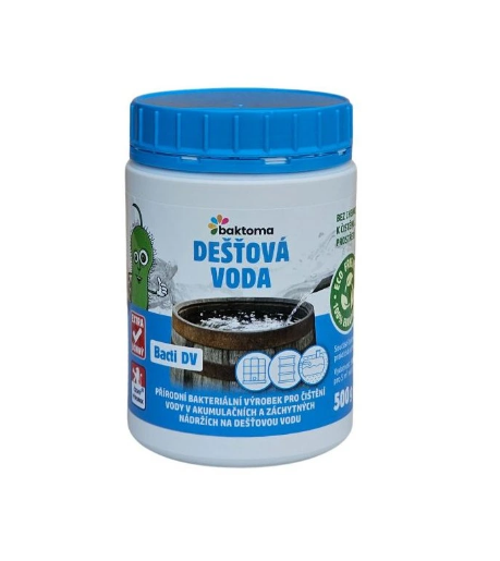 Baktoma Bacti DV - bakterie pro jímky na dešťovou vodu (500g na 37m3) - Potřeby na dům, zahradu, nářadí, nádoby Produkty pro dům a zahradu