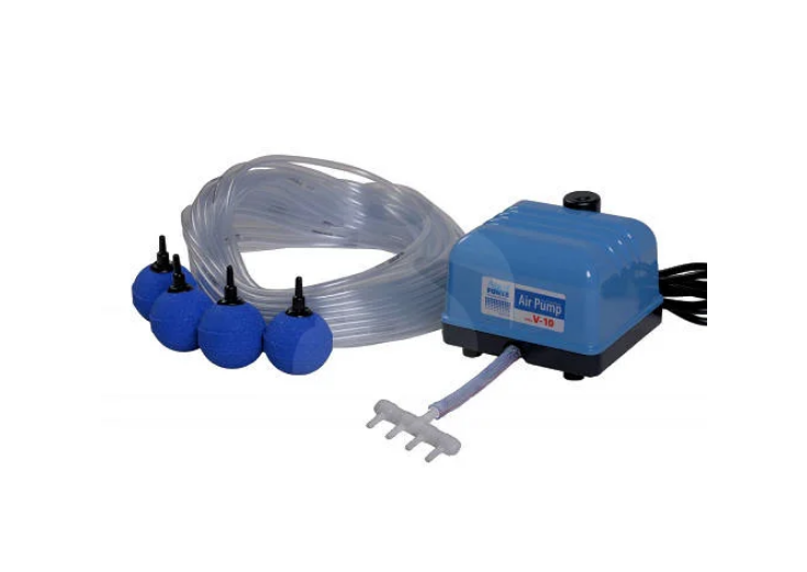 AquaForte/Hailea/Osaga V-10 (vzduchovací set na 10m3) - Vzduchování, kompresory Vzduchovací kompresory