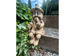 Vodník sedící (keramika)