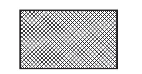 Rošt filtrační černý (60x48cm) - Filtry, filtrační sety a filtrační materiály Filtrační materiály Ostatní