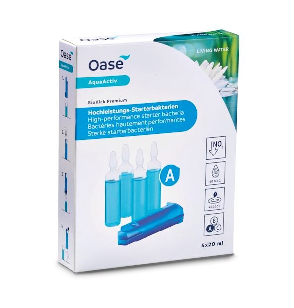 Oase BioKick Premium - vysoce výkonné startovací bakterie do filtru (80ml na 40m3)