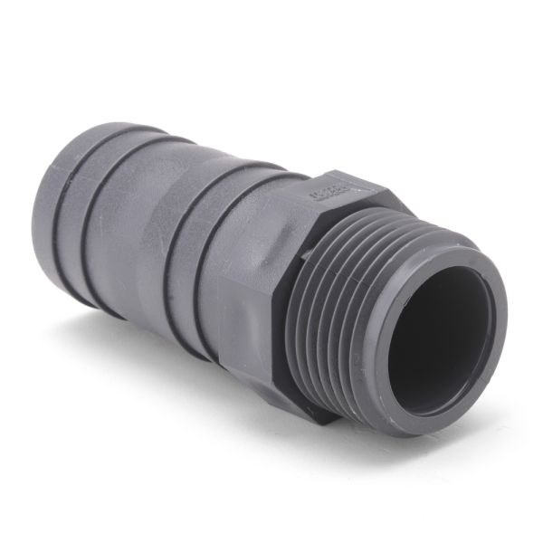 PVC hadicový trn 20mm x ½" ext. - Stavba jezírka, hadice, trubky, fitinky Tvarovky, fitinky Hadicové trny