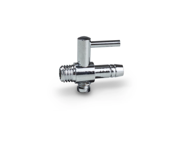 Nerezový uzavírací kohout (4/6mm) - Vzduchování, kompresory Rozdělovače, hadičky, spojky