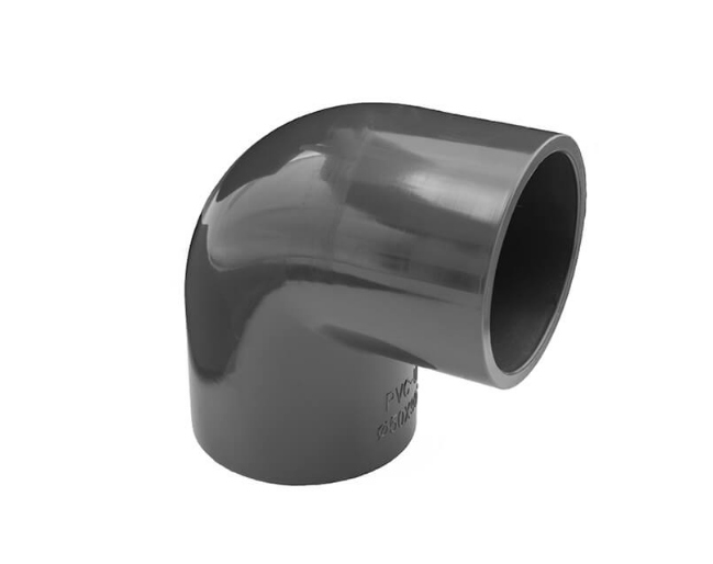 PVC úhel-koleno 90°-50mm - Stavba jezírka, hadice, trubky, fitinky Tvarovky, fitinky Úhly-kolena