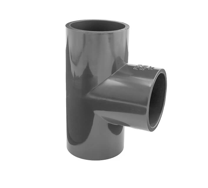PVC T-kus 90° 75mm - Stavba jezírka, hadice, trubky, fitinky Tvarovky, fitinky T-kusy, Y-kusy, kříže
