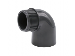 PVC úhel-koleno 90°-50mm x 2" ext.