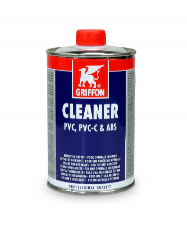 Griffon Cleaner - čistič na PVC (500ml) - Fólie, geotextílie, plastová jezírka Lepidla, spojovací pásky