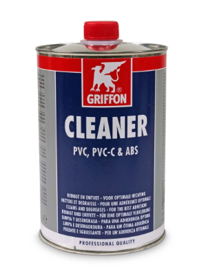 Griffon Cleaner - čistič na PVC (1000ml) - Fólie, geotextílie, plastová jezírka Lepidla, spojovací pásky
