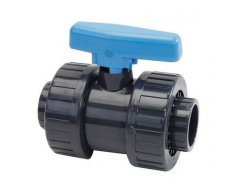 PVC kulový dvoucestný ventil (75mm)